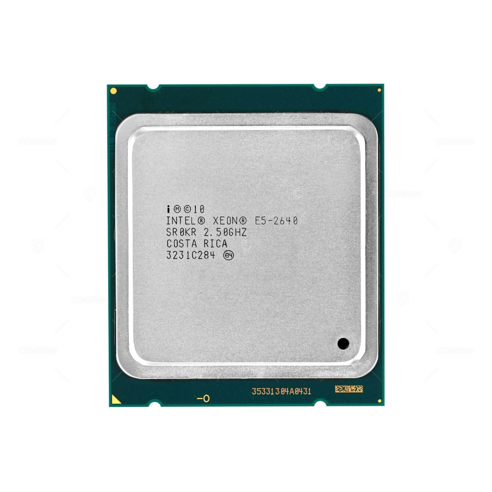 SR0KR INTEL XEON E5-2640 2.50GHZ 6 CORE 15MB L3 CACHE 95W TDP LGA2011